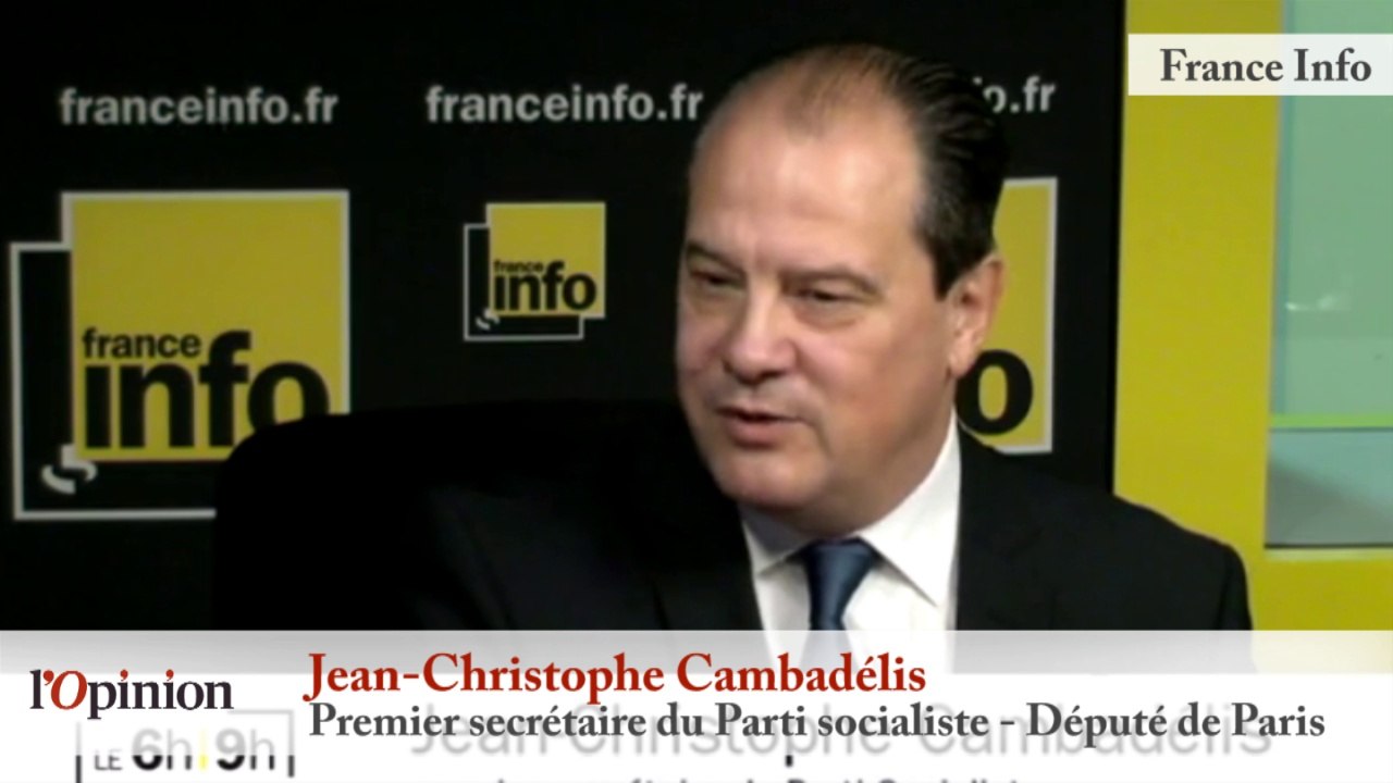 Jean-Christophe Cambadélis (PS) : "C'est quoi les propositions radicales? Pourquoi il ne les a pas proposé au gouvernement?"