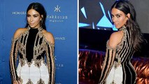 Kim Kardashian Flaunts Post Baby Body at Nightclub