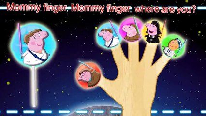 Peppa Pig Star Wars Lollipop 2 Finger Family \ Nursery Rhymes \ Mickey Mouse TV Lyrics