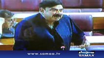 Sheikh Rasheed Parliament main Ayaz Sadiq ki tareefein karte huway