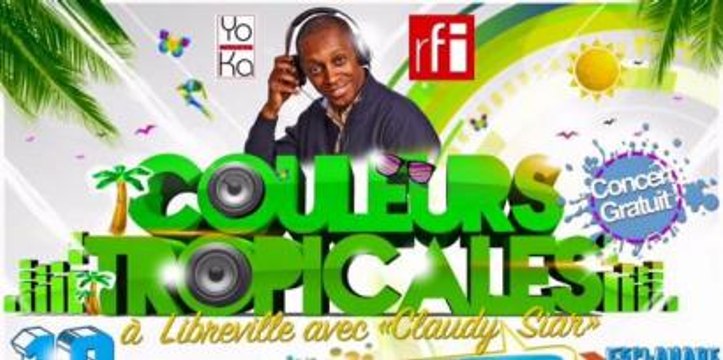 Couleurs Tropicales en public à Libreville