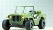 Micro Willys Jeep Body on an RC tiny 1/36 Scale Losi micro Desert Truck / T DT  M38