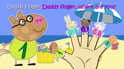Peppa Pig 12345 Finger Family \ Nursery Rhymes \ Mickey Mouse TV Lyrics