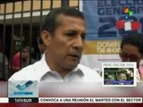 Preocupa a Humala inhabilitación de candidatos presidenciales