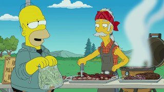 THE SIMPSONS   Charred And Moist from  Cue Detective    ANIMATION on FOX
