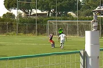 U19 National - Montpellier 0-3 OM : le but de Dylan Bolnet (15e)