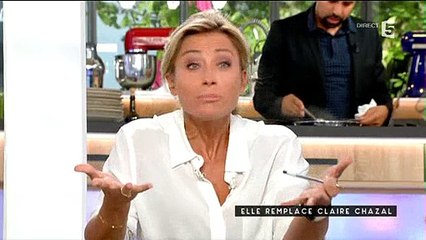 Anne-Claire Coudray invitée de "C à vous"