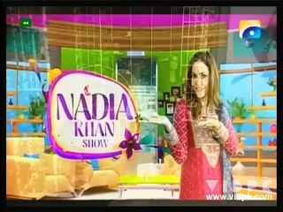 Nadia Khan Show - 11th April 2016 - Part 1