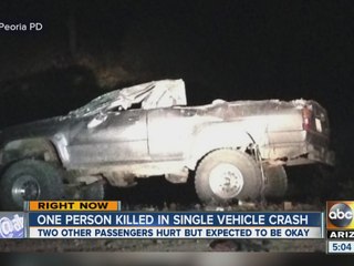 One person killed near Lake Pleasant