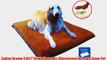 Sudan Brown 41X27X4 Orthopedic Waterproof Memory Foam Pet Bed Pad for Medium Large dog crate