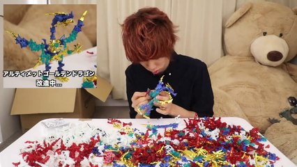 ほねほねザウルスを100匹合体させた結果...