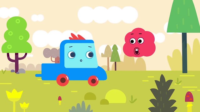 Развивающий мультфильм - Грузовичок Пик - Летучая мышка (5 серия)