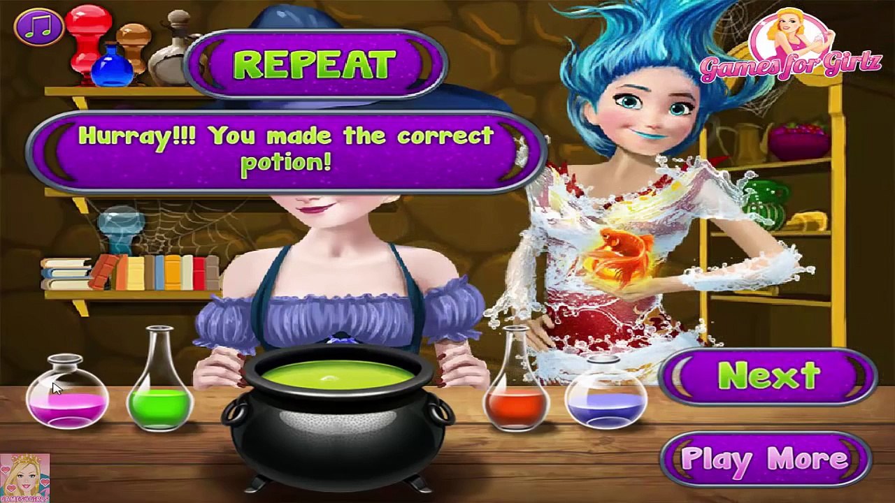 Elsa and Anna Superpower Potions - Frozen Princess Elsa and Anna Games for Kids