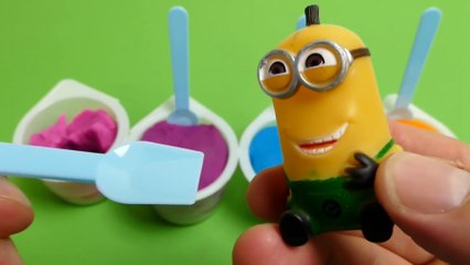 Play-Doh Ice Cream Surprise Toys (Baby Groot, Minions & ❓❔❓)