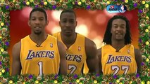 Lakers' Players Sing Christmas Songs with Their Best Wishes