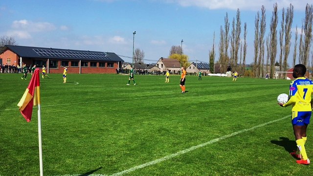 Foot P1 : Les deux buts de Huy dans le match au sommet face à Warnant