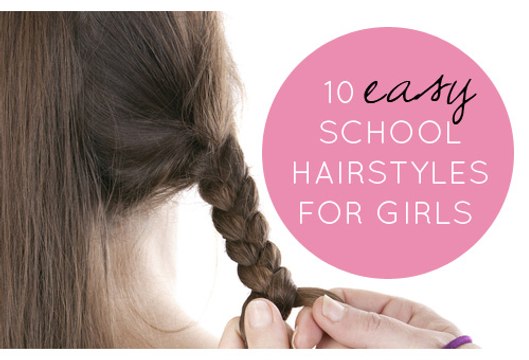 10 EASY School Newly Hairstyles! Short & Long -10 Quick & Easy Everyday Hairstyles