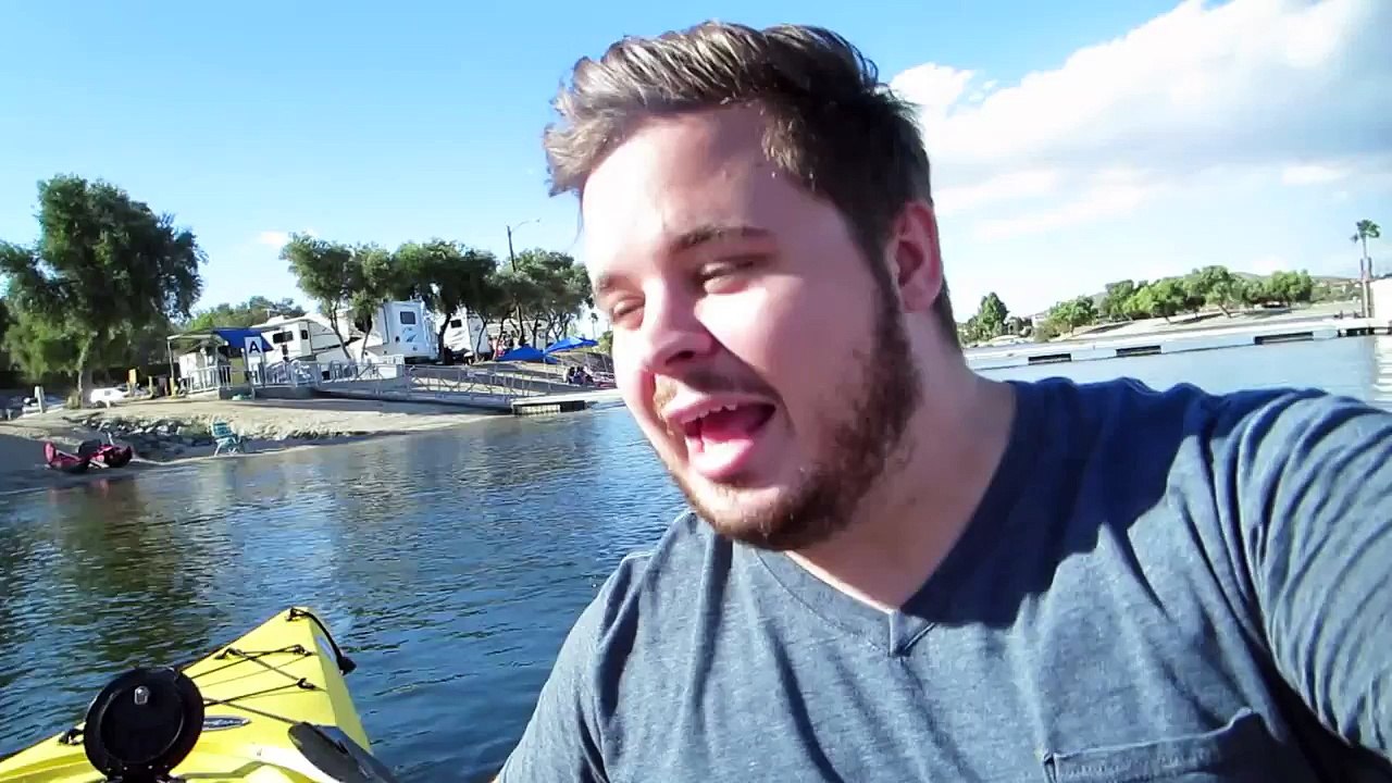 KAYAKING ON THE WORLDS LARGEST BANANA!