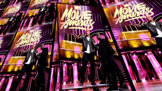 NSFW: Alexander Skarsgard Goes Pantsless on Stage at the MTV Movie Awards