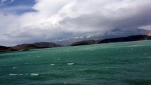 Rainbow over Lago Nordensjold at Torres del Paine National Park