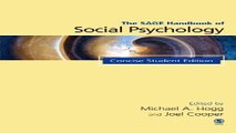 Download The SAGE Handbook of Social Psychology  Concise Student Edition  SAGE Social Psychology