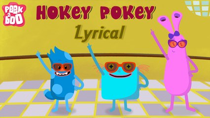 Hokey Pokey Nursery Rhyme With Lyrics | Popular Nursery Rhyme With Lyrics For Kids