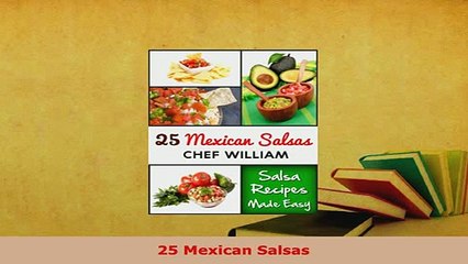 PDF  25 Mexican Salsas Ebook