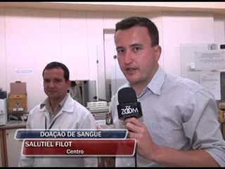 25-10-2013- DOAÇÃO DE SANGUE - ZOOM TV JORNAL