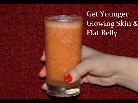 Easy & Best Way to Get Younger Glowing Skin & Lose Belly Fat Naturally I Best Natural Skin Tightening Home Remedies