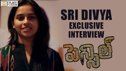 Sri Divya Interview About Pencil Movie - Filmyfocus.com