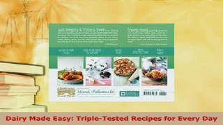 PDF  Dairy Made Easy TripleTested Recipes for Every Day Download Online