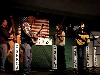 Dry Run Bluegrass blazing bluegrass instrumental at Lynches River Park.