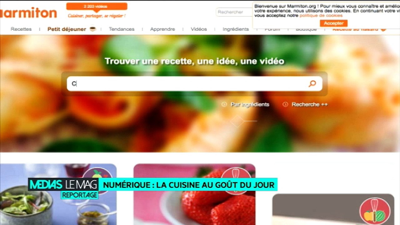 Numérique : la cuisine au goût du jour