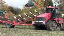 Quadtac Ploughing with10 Furrow plough.2013.wvm