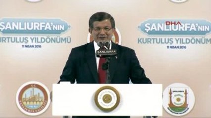 Şanlıurfa Başbakan Davutoğlu Şanlıurfa'nın Kurtuluş Günü Kutlamalarına Katldı-2