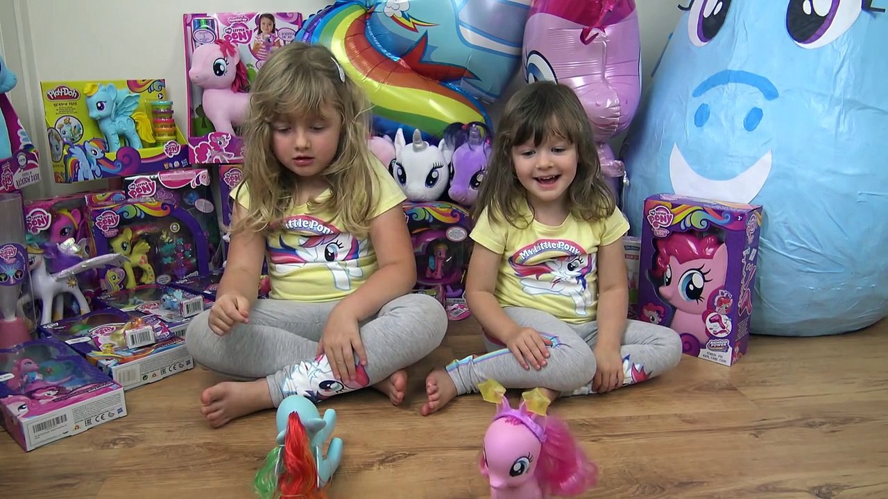 My Little Pony SUPER GIANT Surprise Egg Worlds BIGGEST Kinder Egg Play Doh Surprise Toy un