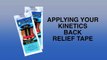 How to Use Kalaya Kinetics Relief Tape for Back
