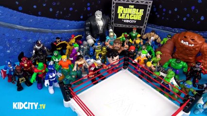 Shake Rumble DRAFT with Batman Toys, Avengers Toys, Spiderman Toys and Scooby Doo by KidCity