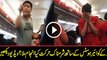 A Boy Very Badly Beating And Insulting By Crowed In Plan On Teasing The Air Hostess.