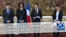 Loi Travail: Les 4 annonces phares de Manuel Valls pour la jeunesse