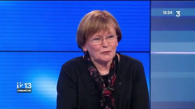 Marie-George Buffet, Députée du Front de gauche, Invitée du magazine 12/13 Dimanche