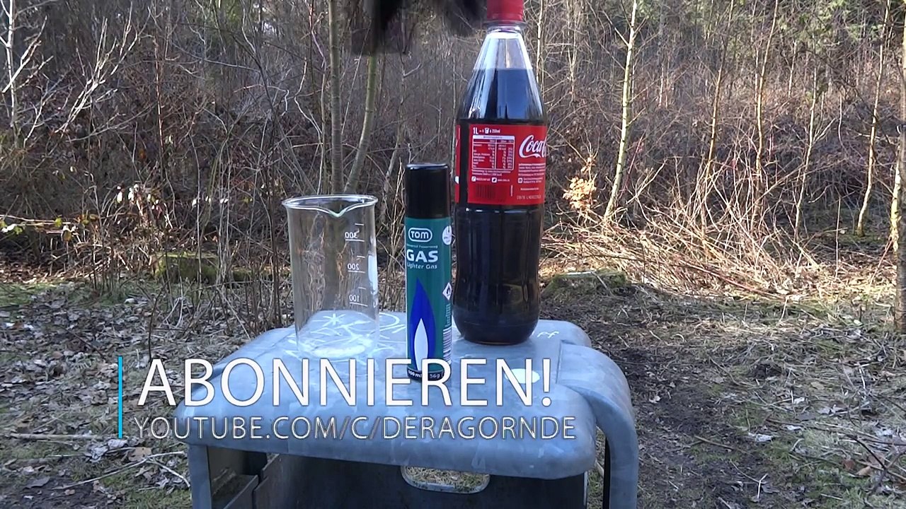 Cola Butan Raketen selber machen | Projekt #3