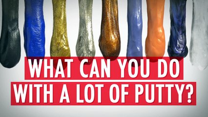 Guy Takes a Bath in 500 lbs of Clear Silly Putty and It Gets WEIRD