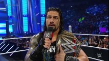 Roman Reigns and AJ Styles size each other up  SmackDown, April 7, 2016