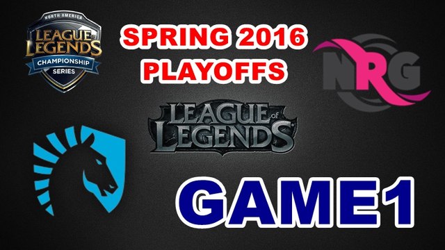 (LOL)TL vs NRG Highlight(NA LCS 2016 Spring Playoffs) Game1