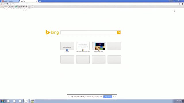 Change Your Default Search Browser - Google Chrome