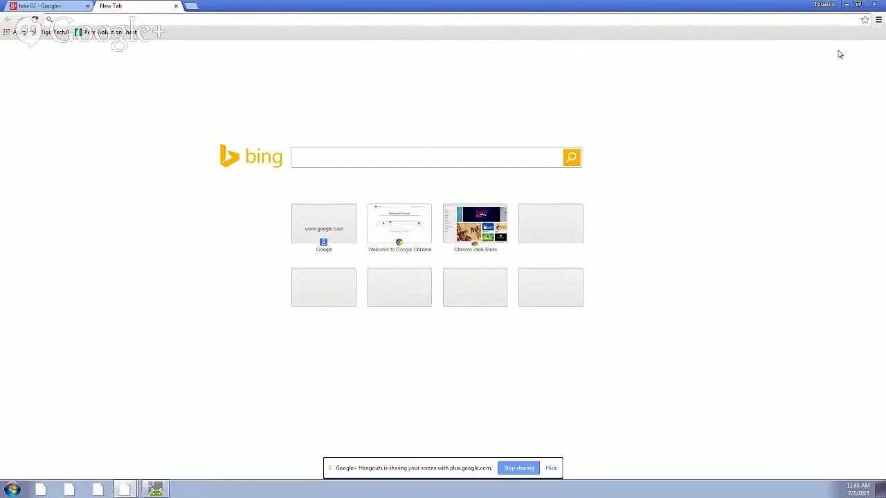 Change Your Default Search Browser - Google Chrome