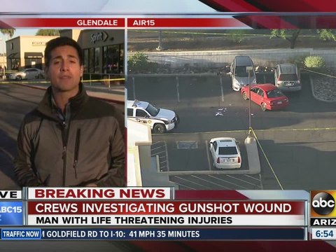 Man shot outside of Glendale Starbucks