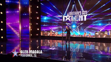 Alexandr Magala risks his life on the BGT stage - Week 1 Auditions - Britain’s Got Talent 2016