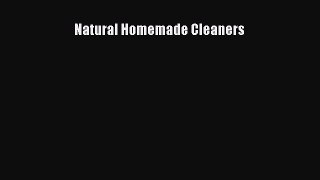 Download Natural Homemade Cleaners PDF Free
